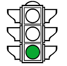 A traffic light with only the green light on, , representing the Litigation Readiness/Preparedness Assessment for eDiscovery stage 5